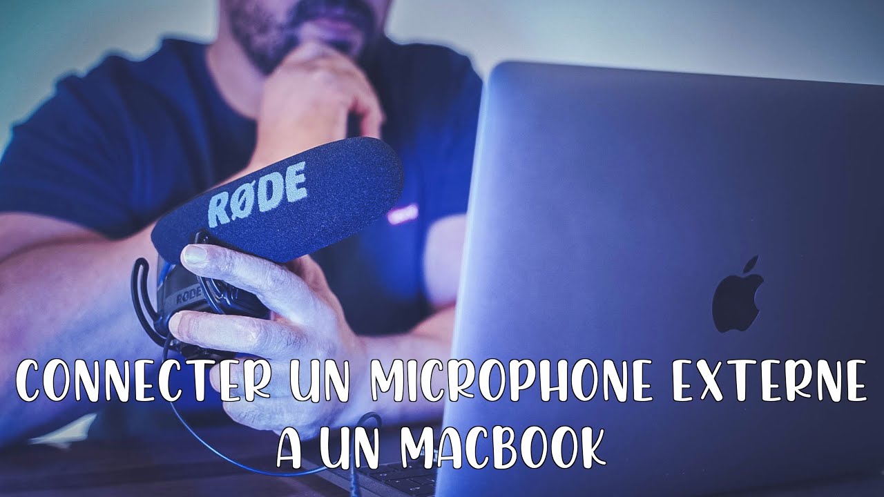 Comment connecter un microphone externe #RODE à son MacBook 💻 #MacBook