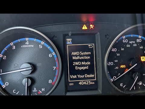 Toyota Highlander — “AWD System Malfunction” Quick Fix