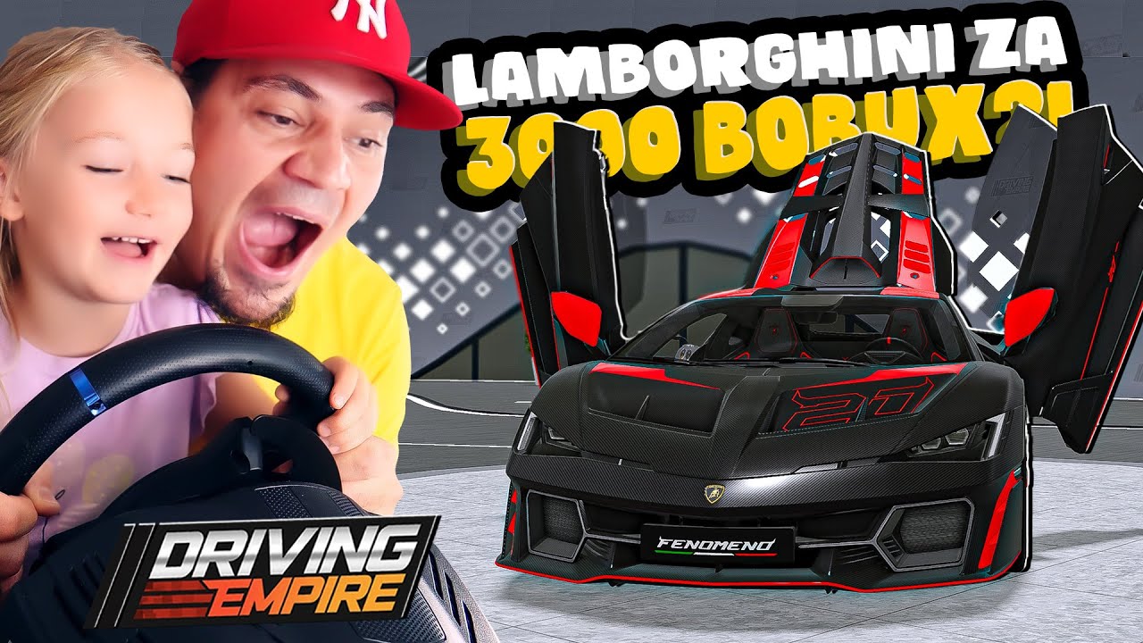 🏎️ NOWE LAMBORGHINI FENOMENO ZA 3000 BOBUXÓW?! z @Lara Juniorska  | Roblox Driving Empire