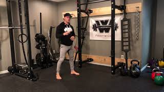 EMOM Inchworm to Jump Squat