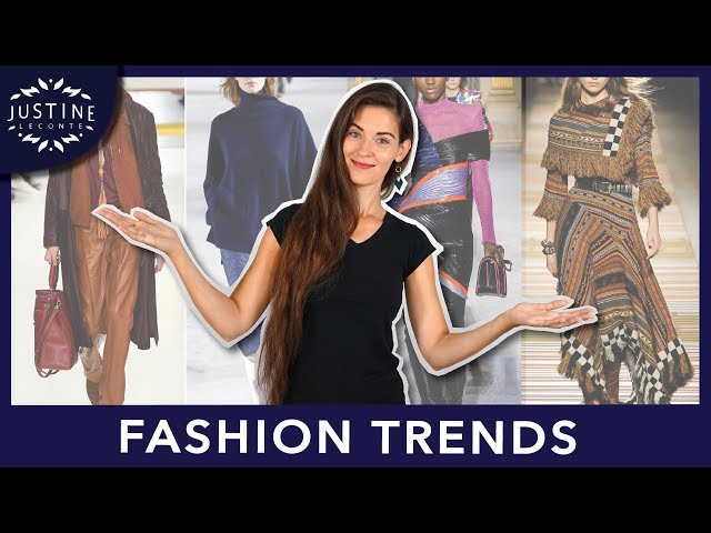 FASHION TRENDS Fall 2018 - Winter 2019 & how to wear them ǀ Justine Leconte