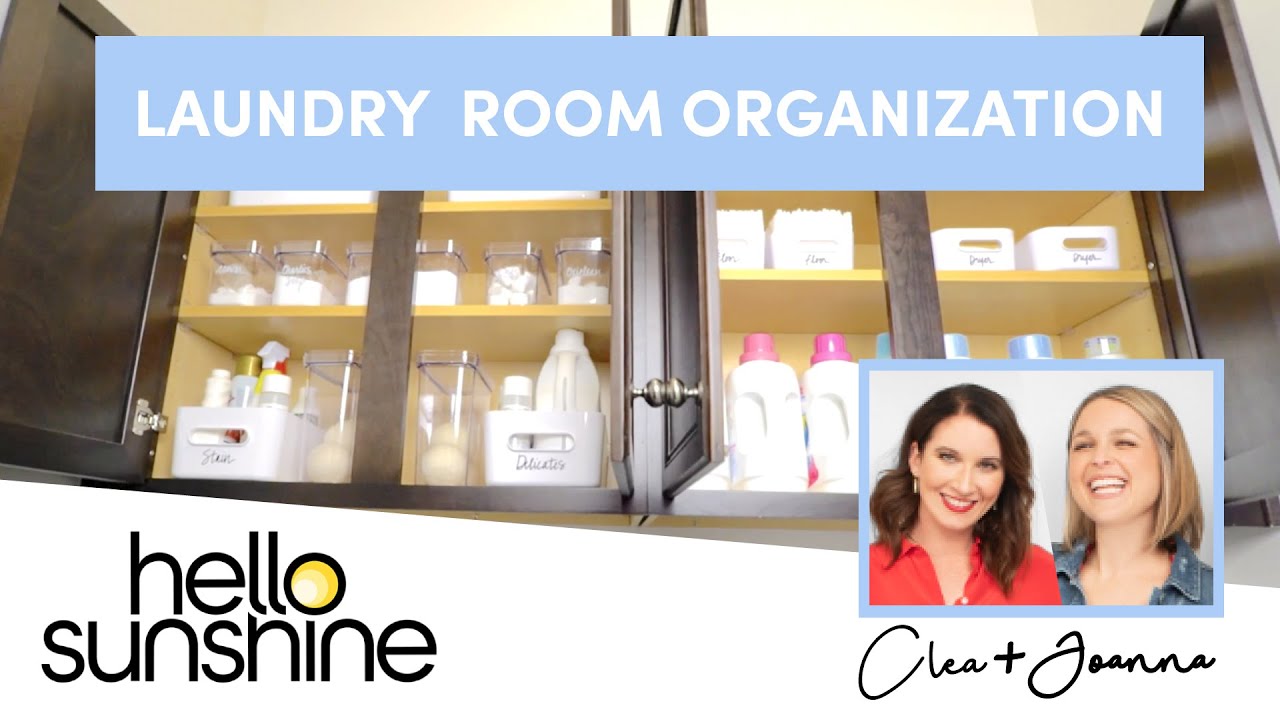 Laundry Room Organization with The Home Edit - Crazy Wonderful