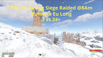 Pov Ur Geting Siege Raided @8am (Last ARC)