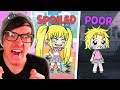 SPOILED BRAT GOES FROM RICH TO POOR | ANGRY Gacha Reaction