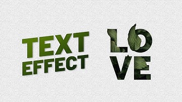 Nature-Inspired Leaves Text Effect in Photoshop