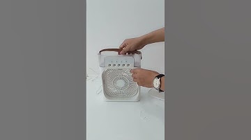 Review Quạt Điều Hoà Phun Sương Mini