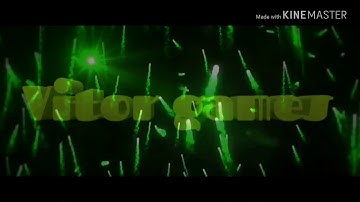 Nova intro do canal .Vitor games.