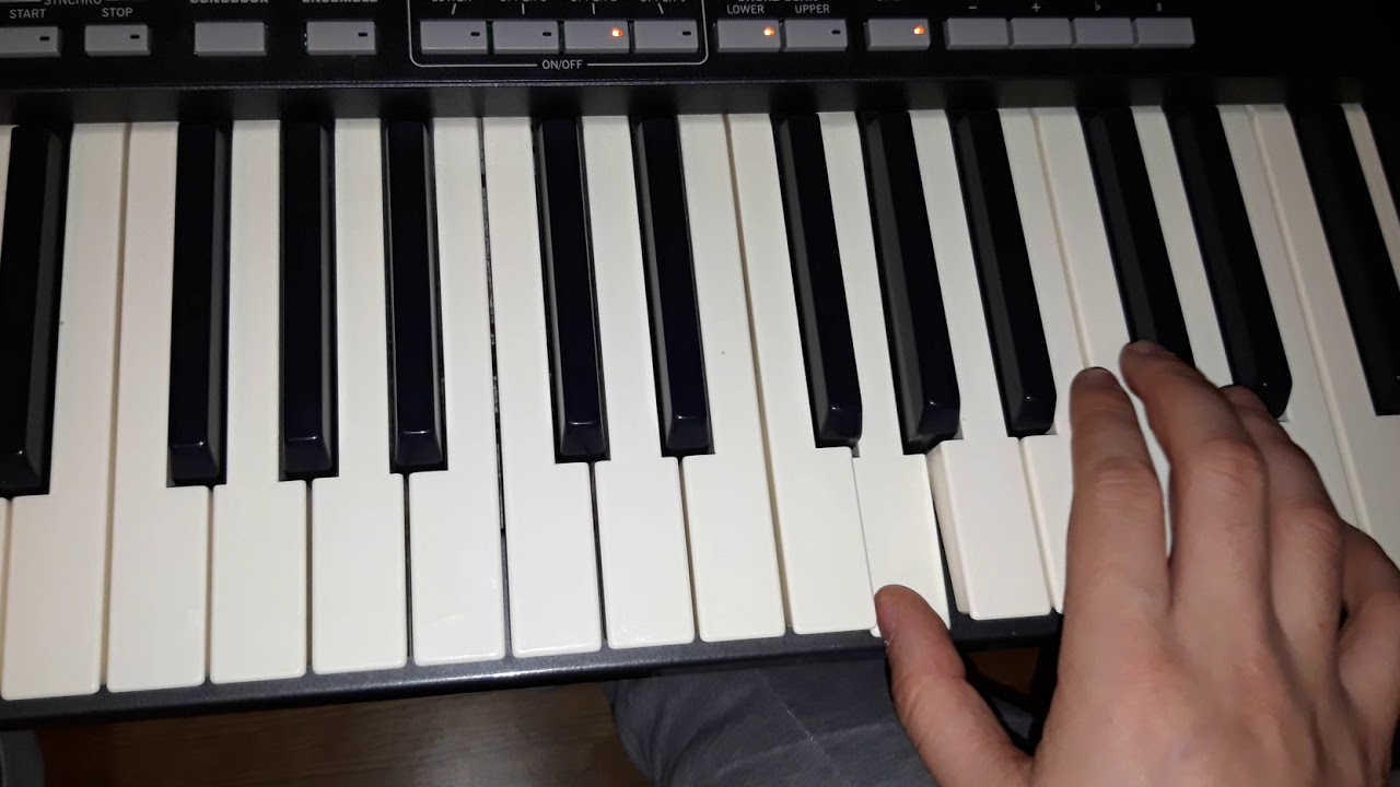 La țară înfloresc toți pomii- Tutorial orga