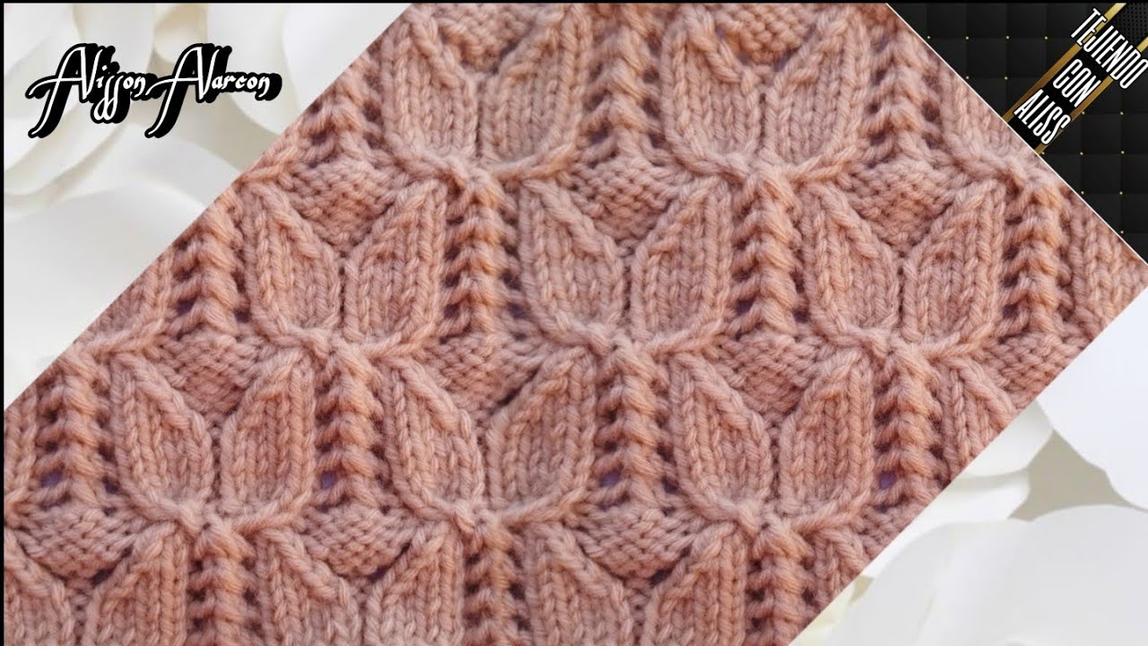 #500 - TEJIDO A DOS AGUJAS / knitting patterns / Alisson . A