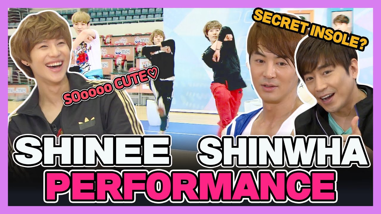 Танцевальное выступление SHINEE и SHINWHA