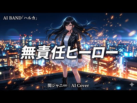【AIバンドアレンジ】無責任ヒーロー / 関ジャニ∞ 女性AIボーカル｜かっこよすぎるAI Cover