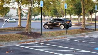 TESLA V10 Advanced Summon COMPLEX MALL MANEUVERS | 2019.32.11