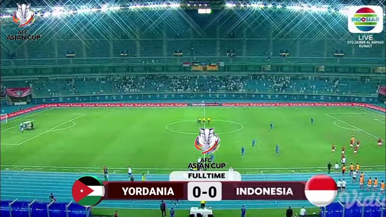 🔴LIVE INDOSIAR INDONESIA VS YORDANIA DI KUALIFIKASI PIALA ASIA 2023 YouTube