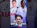 spurs fans scared #tottenhamhotspur #brightonfc #premierleague #epl