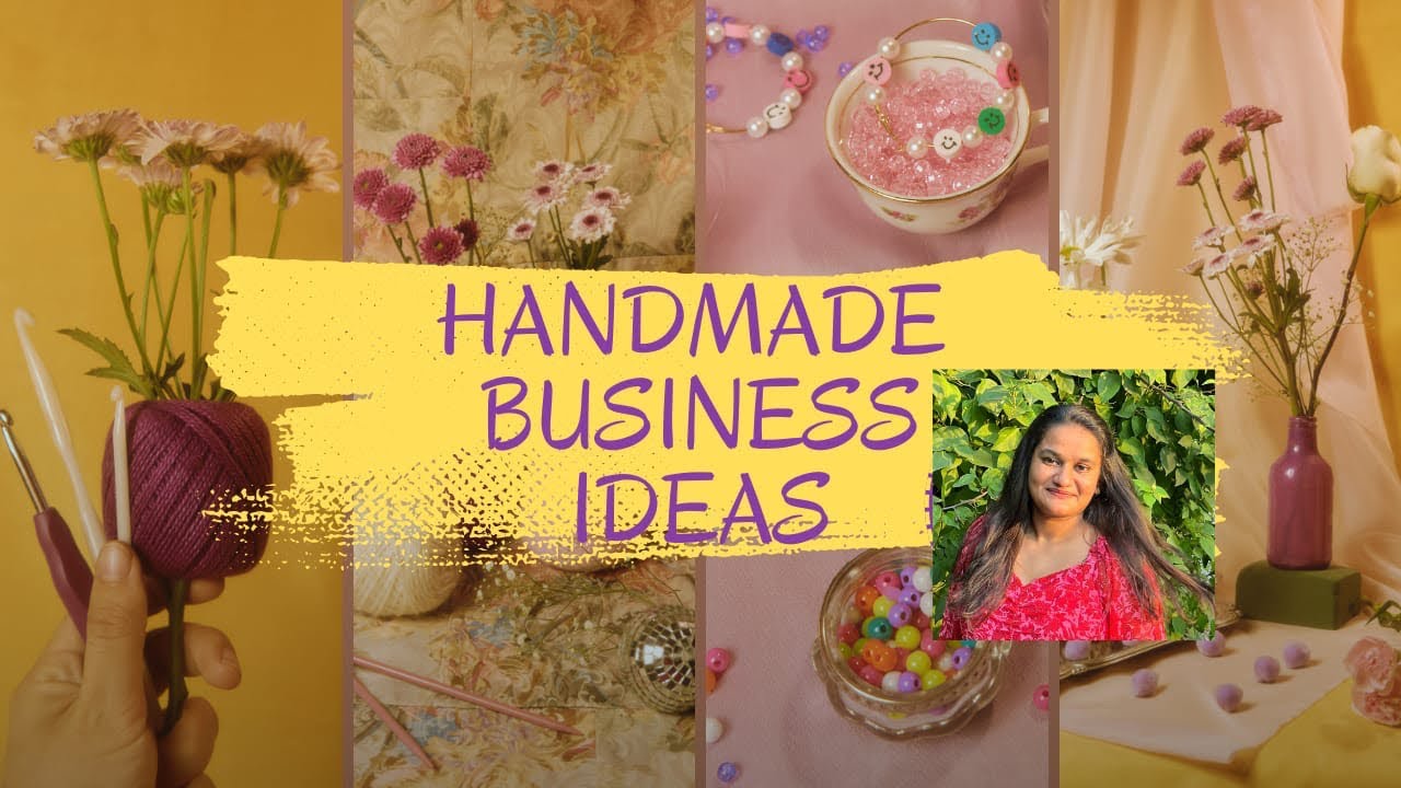 Handmade Small Business Ideas to Start from Home | Craft Business Ideas💡🎨