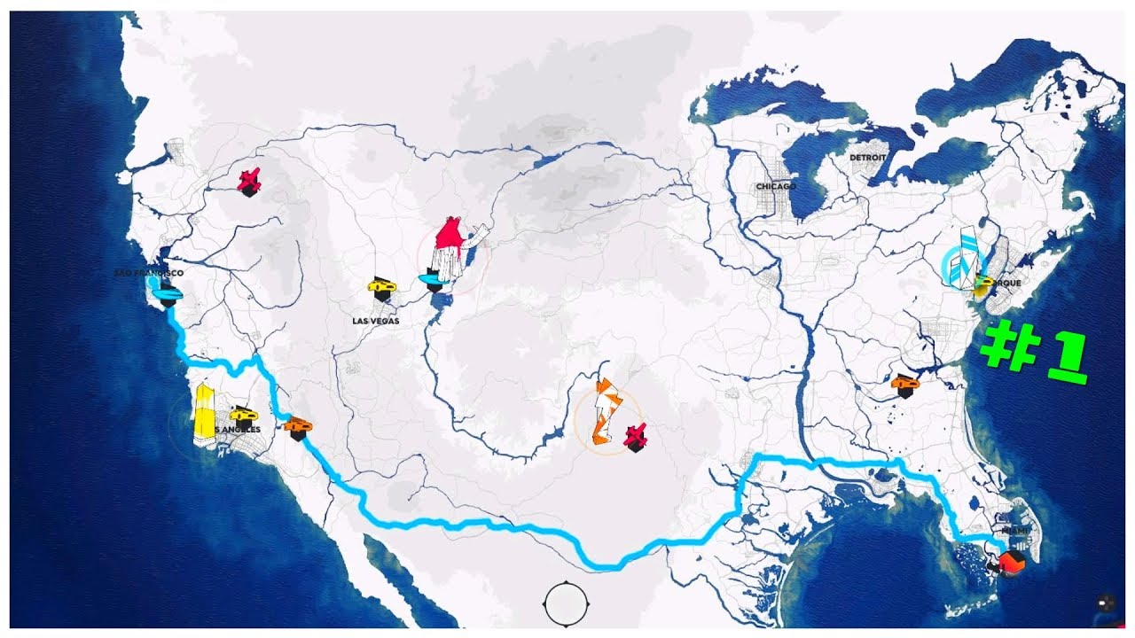 Карта зе крю 2