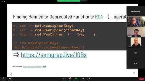 [ Golang Poland #6 ] - Yoann Padioleau - DIY Gosec: Detect complex code patterns using semantic grep