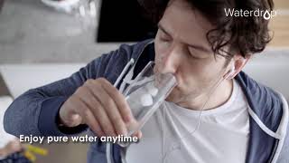 Introducing Waterdrop WD-IL In-Line Water Filter | Coconut Shell Carbon Block +5-Minute Installation