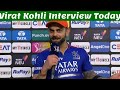 Virat Kohli Interview Today | Post Match Presentation Today | RCB vs GT IPL T20 Highlights 2024