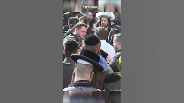 Israeli Police Clash With Ultra Orthodox Jewish Protesters In Occupied East Jerusalem 