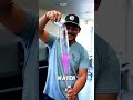 This Baseball Bat Is Filled With WATER?! 💧⚾ #shorts #viral #baseball #sports #usa