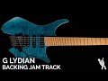 Plini Inspired Modern Atmospheric Fusion Guitar Backing Track Jam in G Lydian | 95 BPM