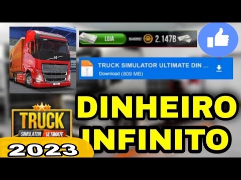 Truck simulate ultimate Mod dinheiro infinito 💰 2023 atualizado. 