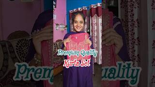 Premium Quality Kurta Set 😘 Link details in Community Post or Tag Product 🫰#meesho #fashion