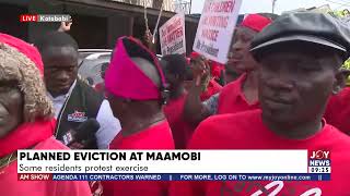 Planned Demolition At Mamobi Some Residents Protest Exercise - Am Show
