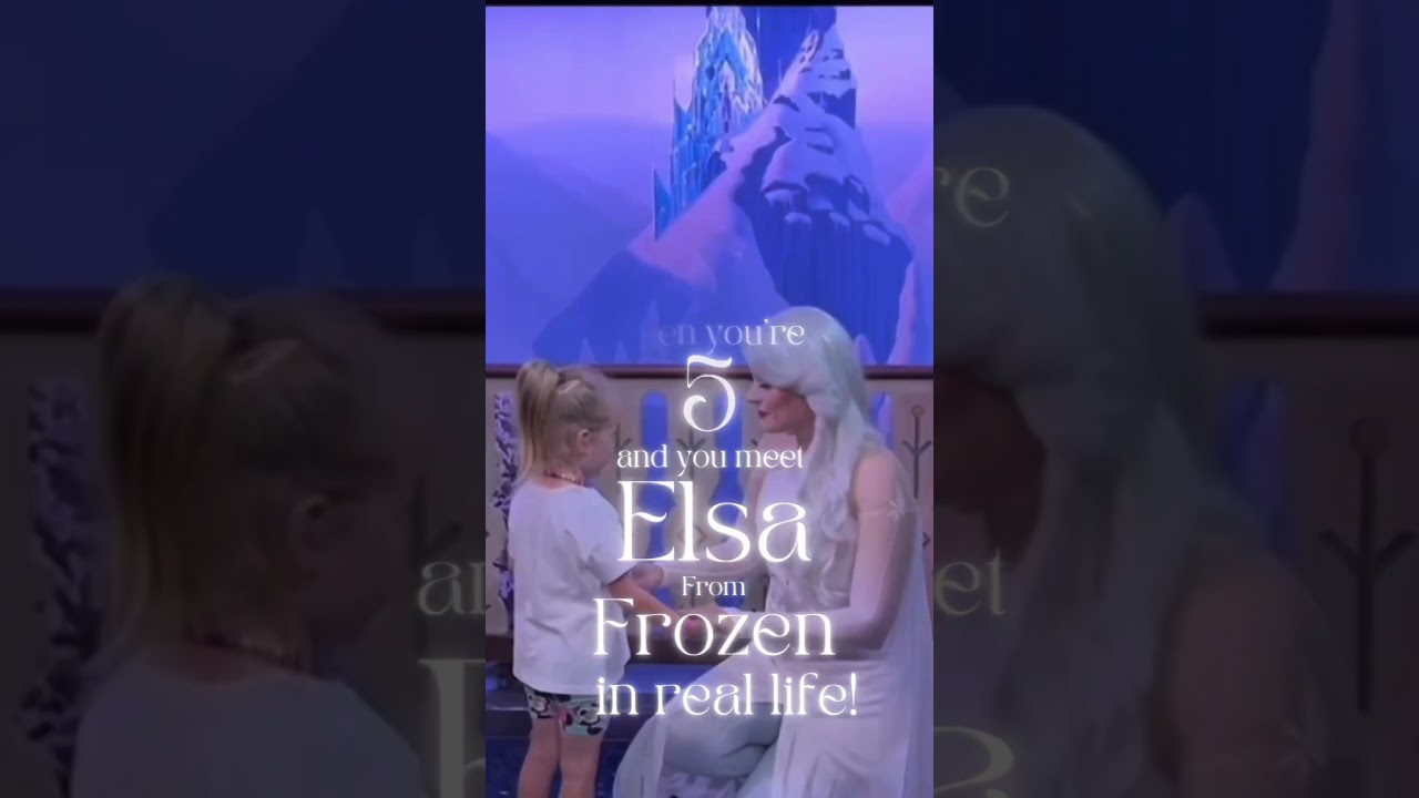 Meeting Elsa in REAL LIFE!