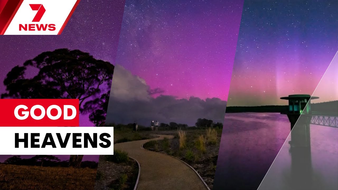 Victorians scramble for a glimpse of a spectacular light show - How to see it again tonight | 7NEWS