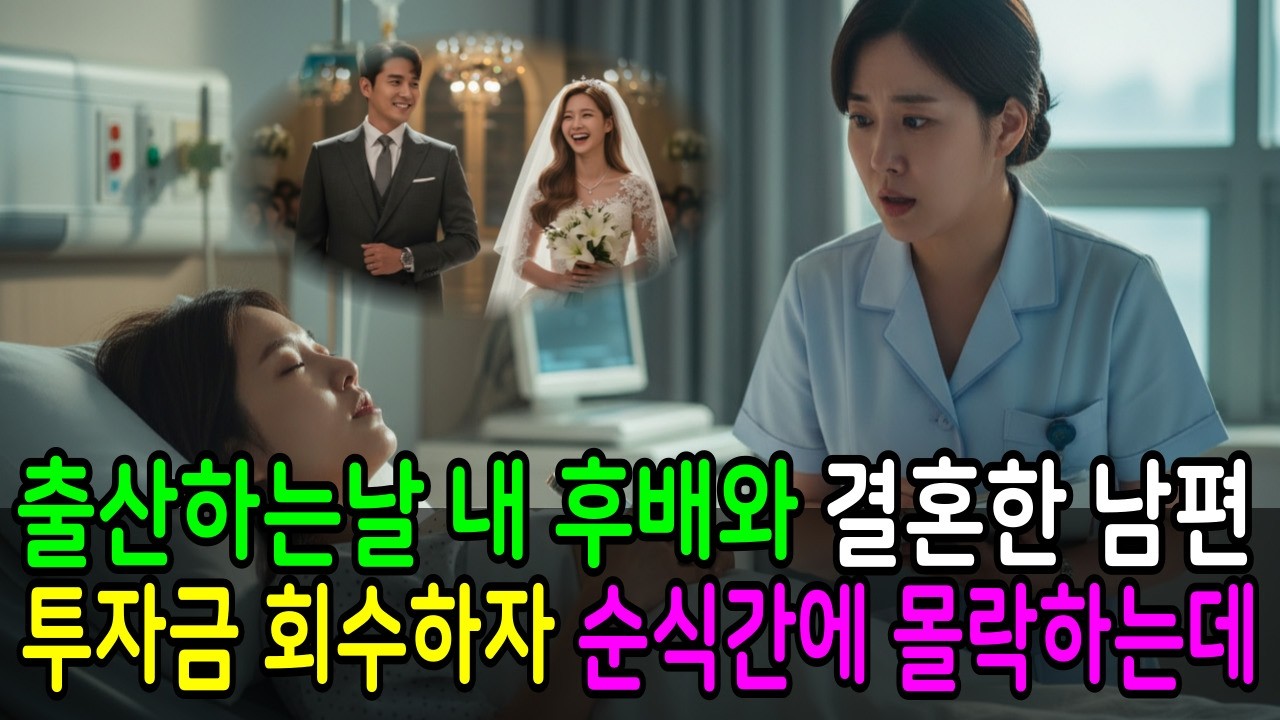 출산하는날 내 후배와 결혼한 남편, 투자금 회수하자 순식간에 몰락하는데ㅣ시니어사연ㅣ노후사연ㅣ오디오북ㅣ라디오사연