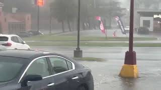 Torrential Rain Batters Glen Burnie Amid Maryland Storms