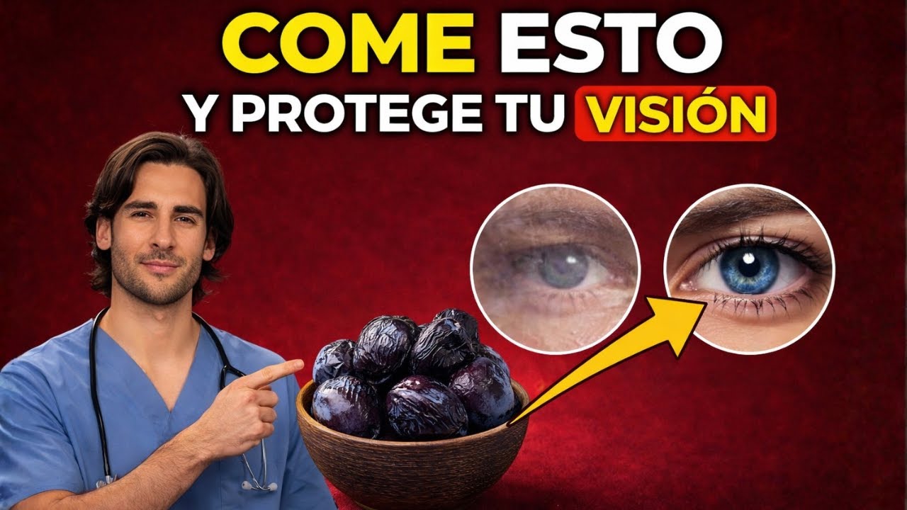 Mayores: 3 alimentos antes de dormir que REPARAN tu visión mientras duermes