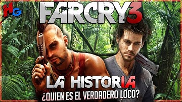 HISTORIA de Far Cry 3 🏴‍☠️ |  LA DEFINICION DE LA LOCURA (¿El nacimiento de un psicópata?)