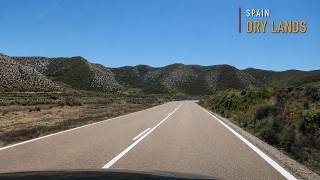 The Road Through Spain’s Dry Badlands | Scenic Drive in Aragon