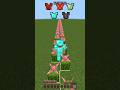 ARMOUR VS CACTUS DAMAGE IN MINECRAFT WAIL FOR IT... #minecraft #shorts