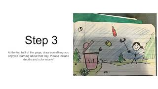 Today I Learned Notebook Directions
