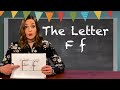 Letter F Lesson for Kids | Letter F Formation, Phonic Sound, Words that start with F.