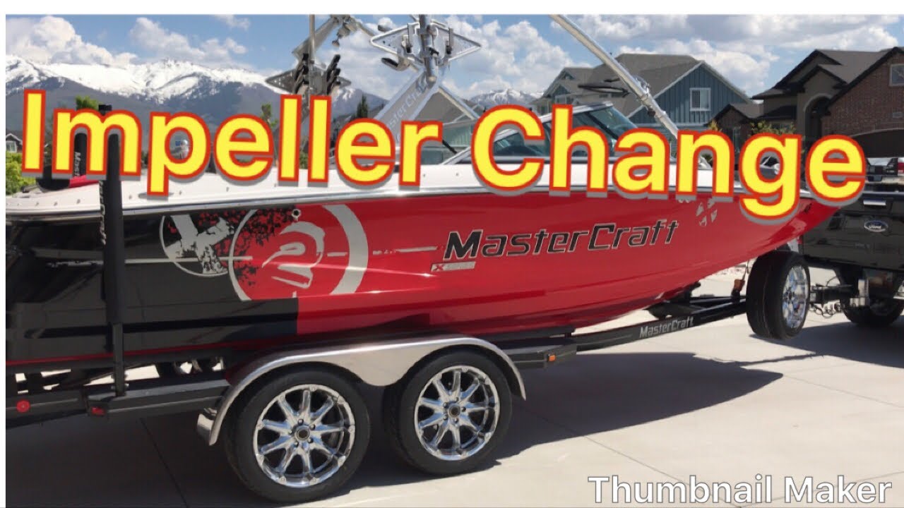 Mastercraft boat Impeller change Indmar 5.7L mcx mastercraft x2 - YouTube