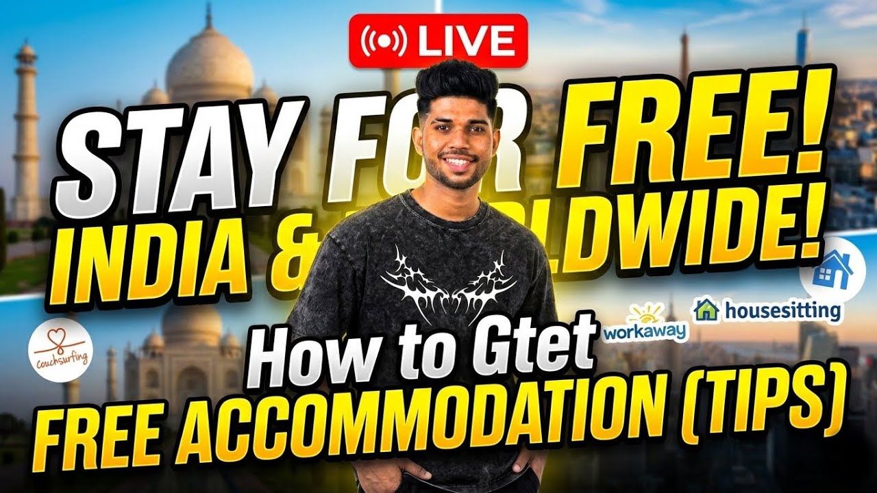 Free Accommodation Secrets: Live Tips for Your Next Trip!