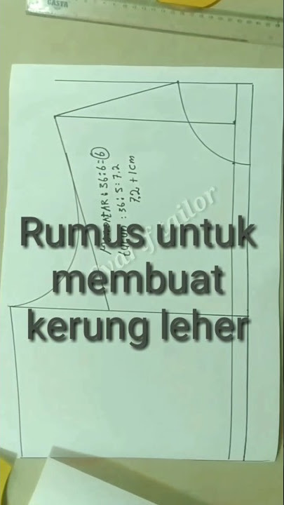 Formula for making a collar for a men's shirt #shorts #shortsvideo #shortvirall #neck #collar