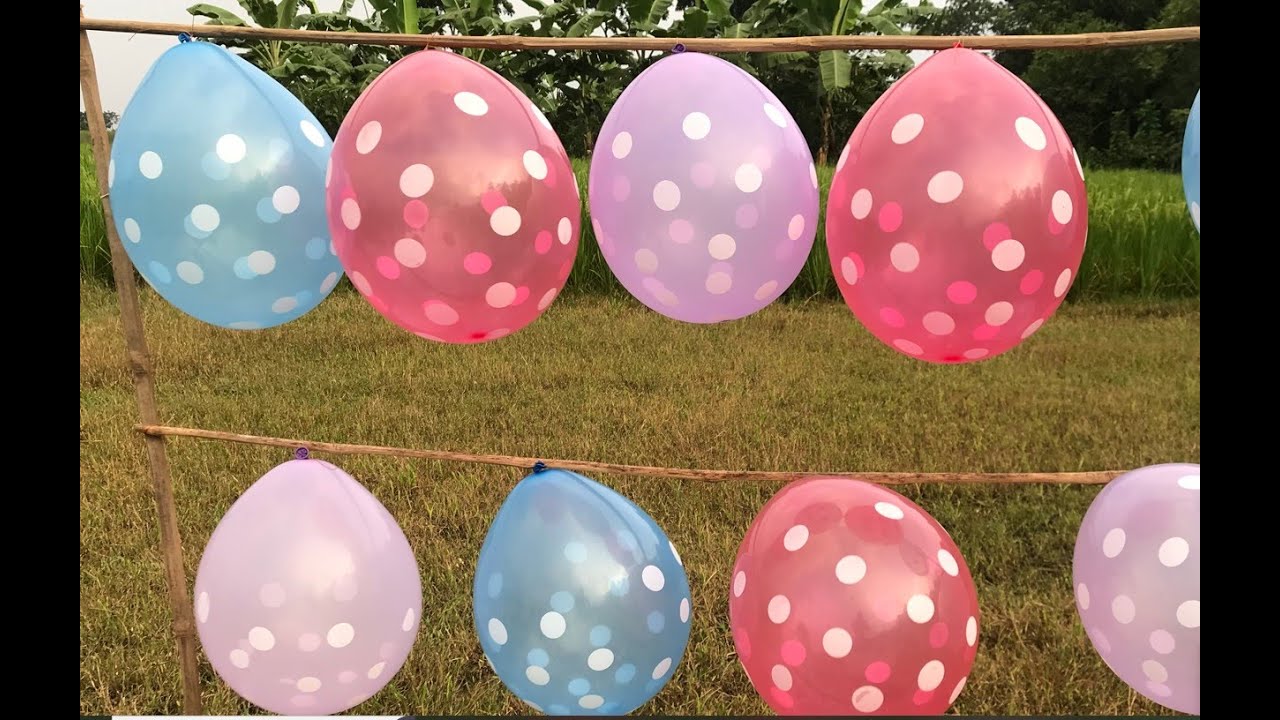 Outdoor Fun with Flower Balloon and Learn colors for kids by | kids episode - 29