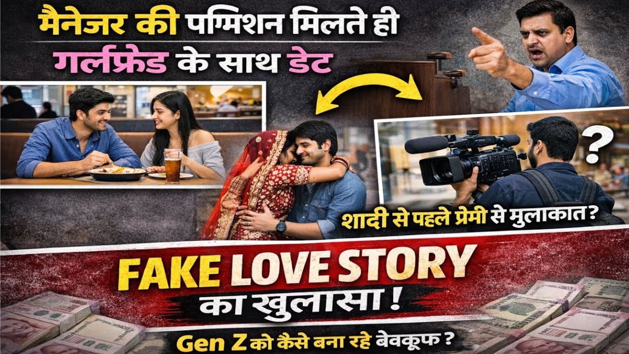 Manager की Permission से GF के साथ Date? | Viral Love Story का कड़वा सच | Fake Content Exposed