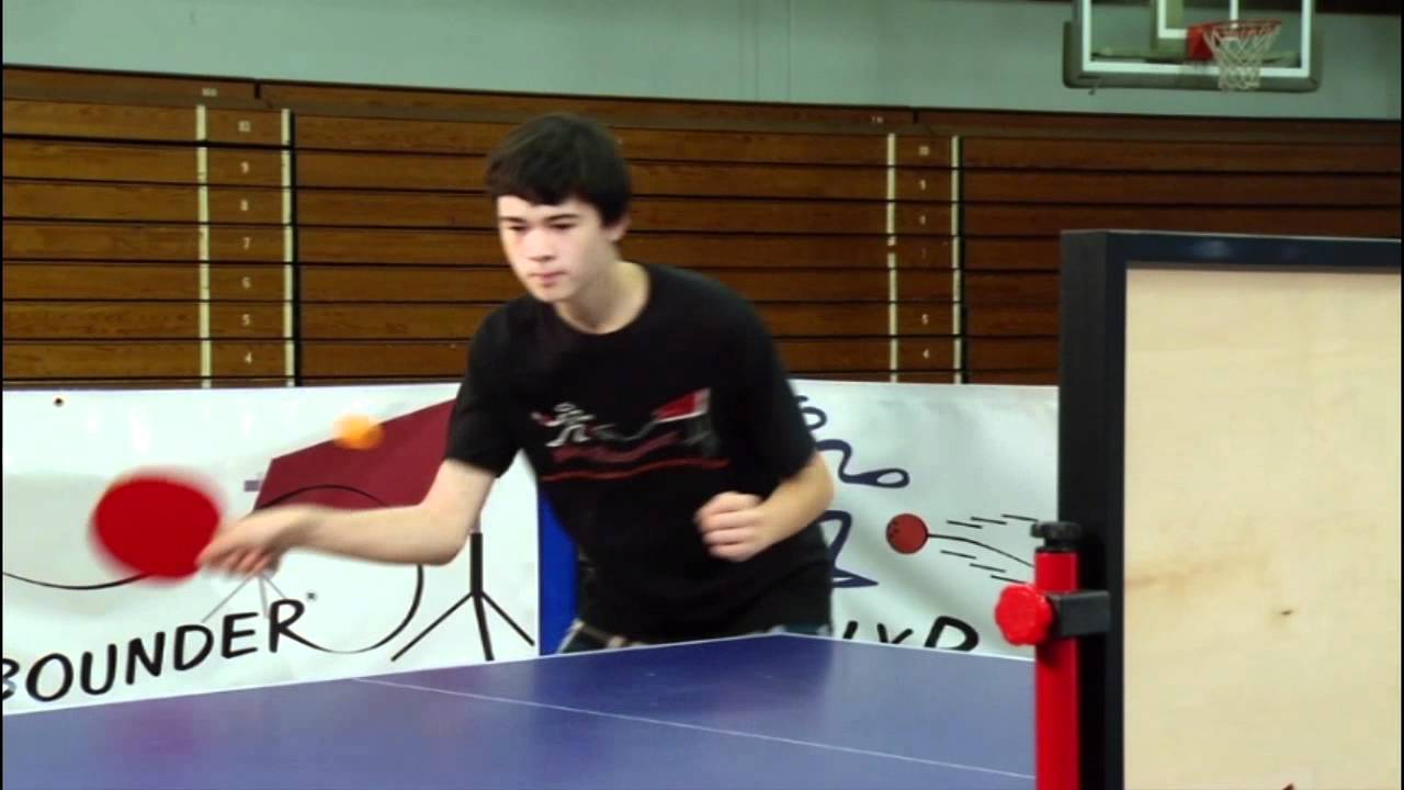 Wally Rebounder Exercise 1 Beginning Topspin Training.mov YouTube