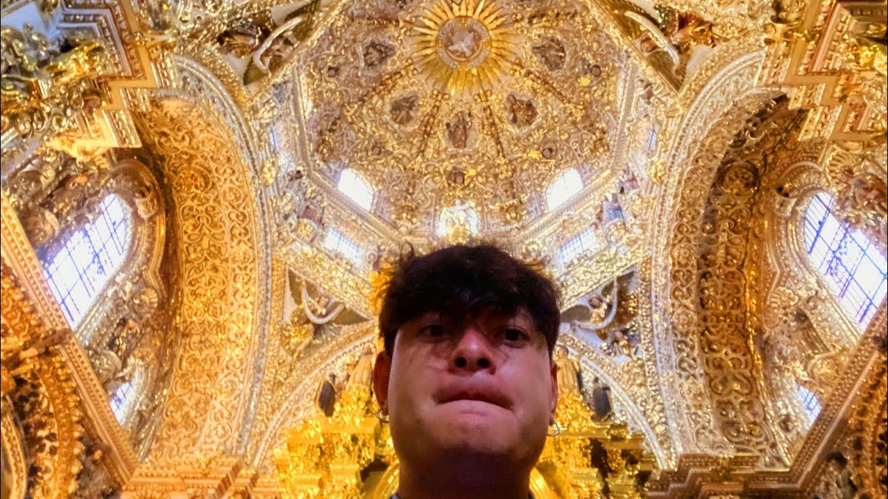 Visitando la Iglesia de ORO en México 🇲🇽 ¿Es la 8va maravilla del mundo?