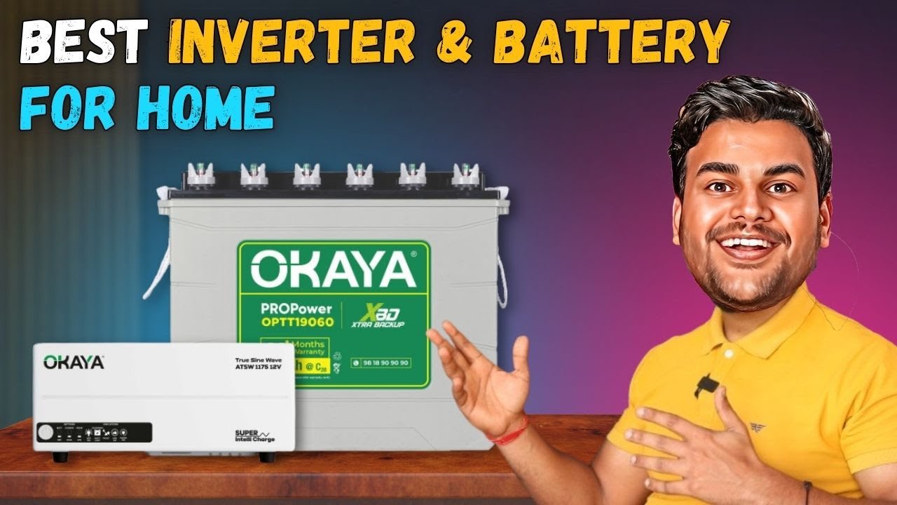 Best Inverter Battery for Home | Inverter Battery in India | Okaya ...