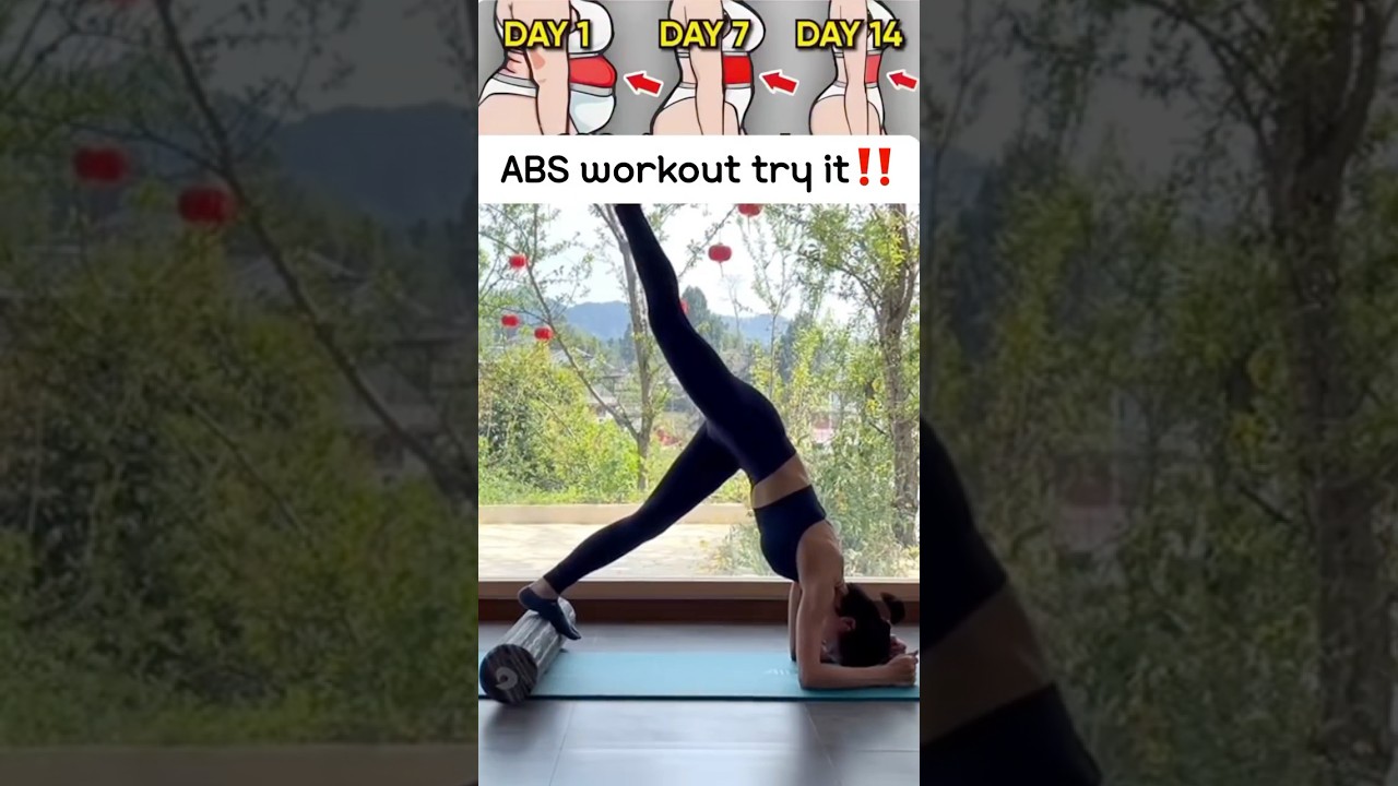 ABS workout challenge try it 