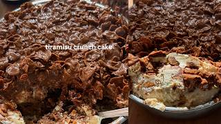 tiramisu crunch cake