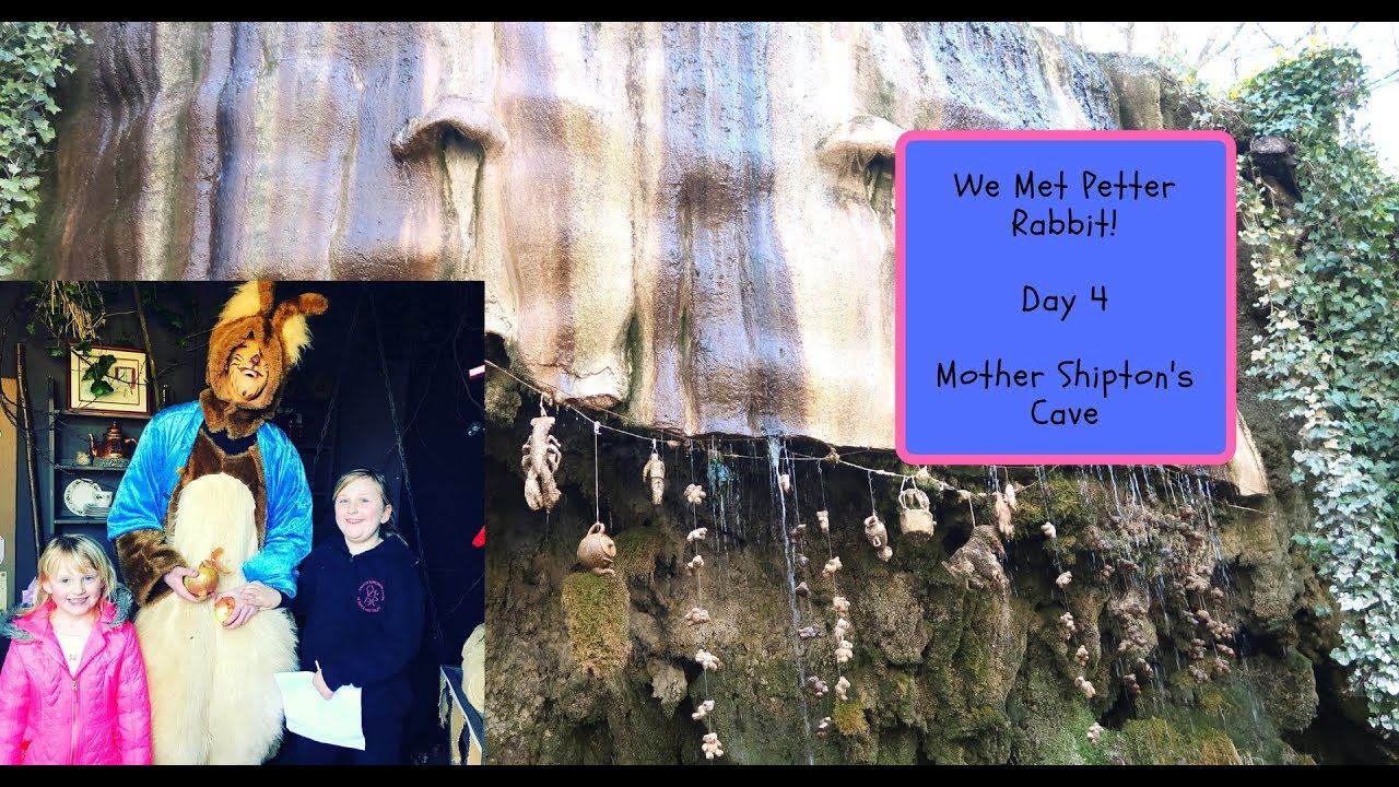 We met Peter Rabbit at Mother Shipton's Cave Day 4 - YouTube